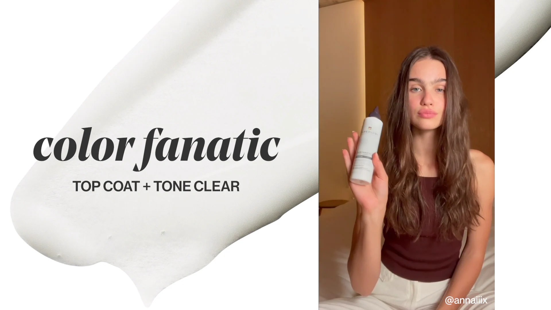 Color Fanatic Top Coat + Clear Hair Gloss Pureology Sephora